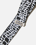 Always Do What You Should Do Croc belt in Black blues store www.bluesstore.co