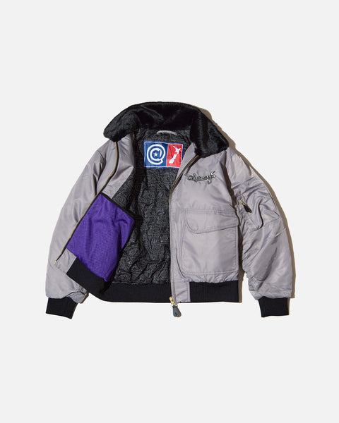 Always Do What You Should Do G-15 Jacket in Grey blues store www.bluesstore.co 