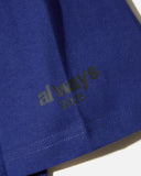 Always Do What You Should Do Love is Hard T-Shirt in navy blues store www.bluesstore.co
