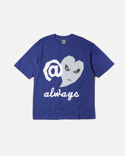 Always Do What You Should Do Love is Hard T-Shirt in navy blues store www.bluesstore.co