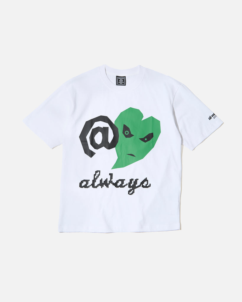 Always Do What You Should Do Love is Hard T-Shirt in white blues store www.bluesstore.co