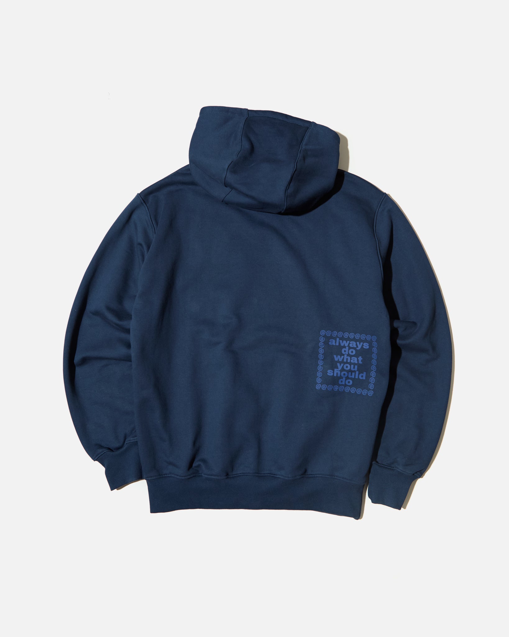 Always Do What You Should Do Scribble @ Sun Hoodie in Navy | Blues