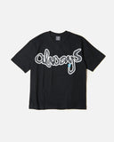 Always Do What You Should Do Snapper Rocks T-shirt in Black blues store www.bluesstore.co