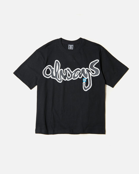 Always Do What You Should Do Snapper Rocks T-shirt in Black blues store www.bluesstore.co