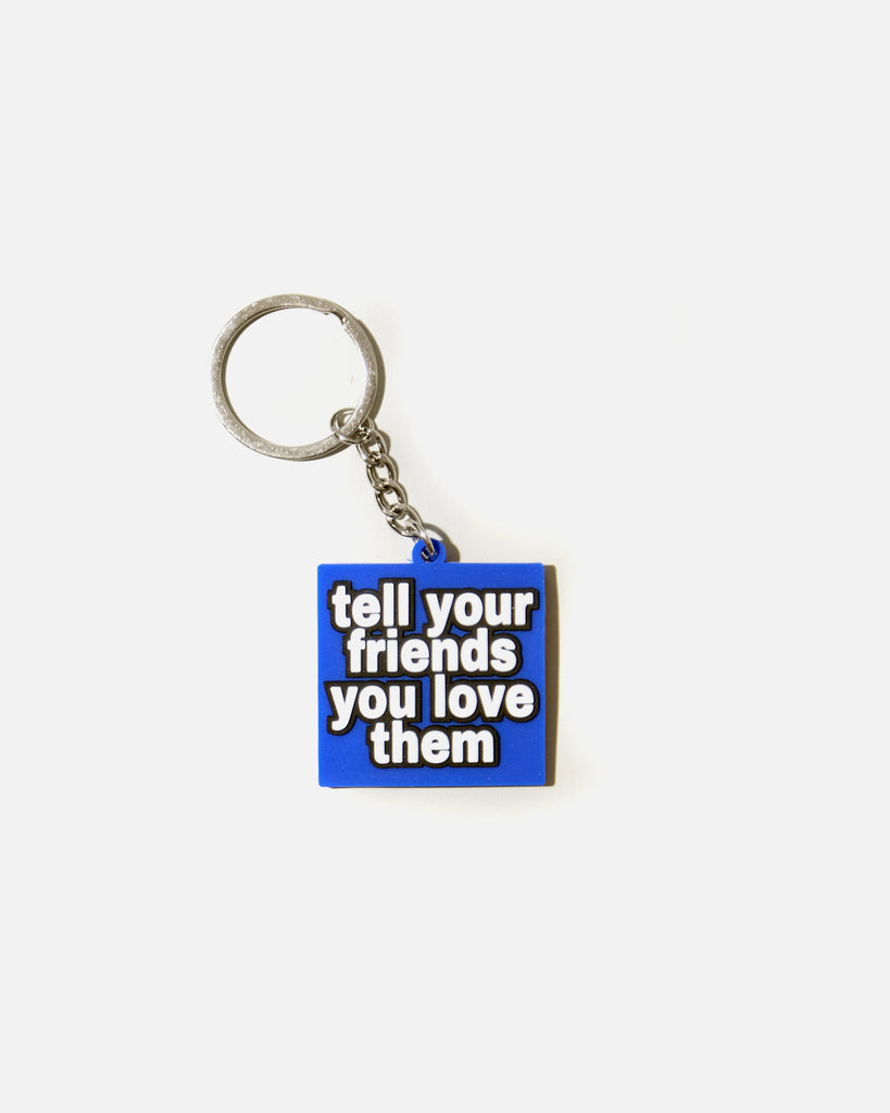 Always Do What You Should Do TYFYLT Keyring in Blue blues store www.bluesstore.co