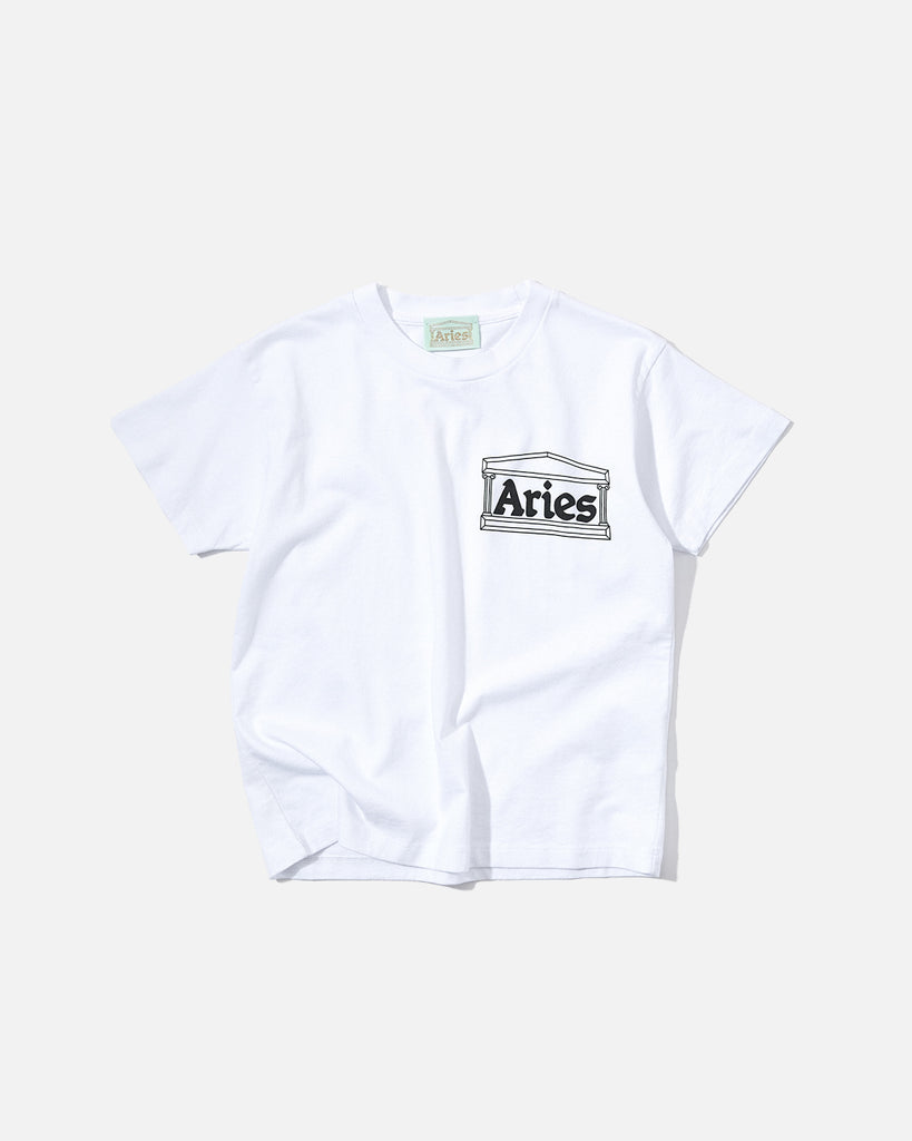 Aries Arise Temple SS Tee in White blues store www.bluesstore.co