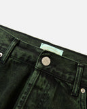 Aries Arise AW24 Acid Wash Batten Jean in Forest Green blues store www.bluesstore.co