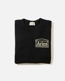 Aries Arise AW24 Waffle LS Tee in Black blues store www.bluesstore.co