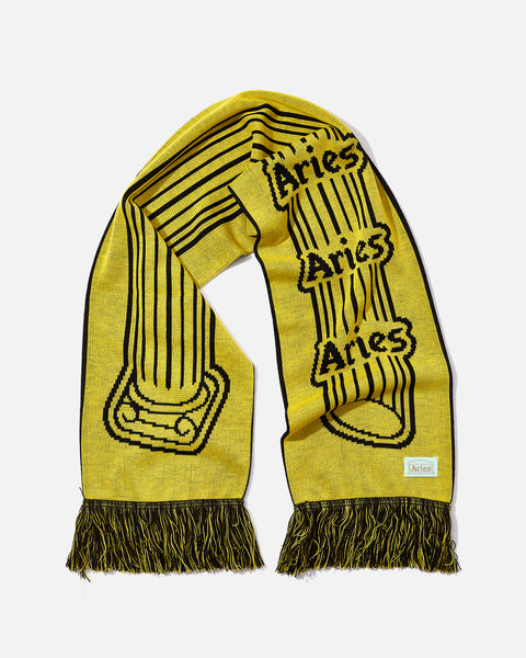 Arise Arise Column Scarf in Black and Yellow blues store www.bluesstore.co