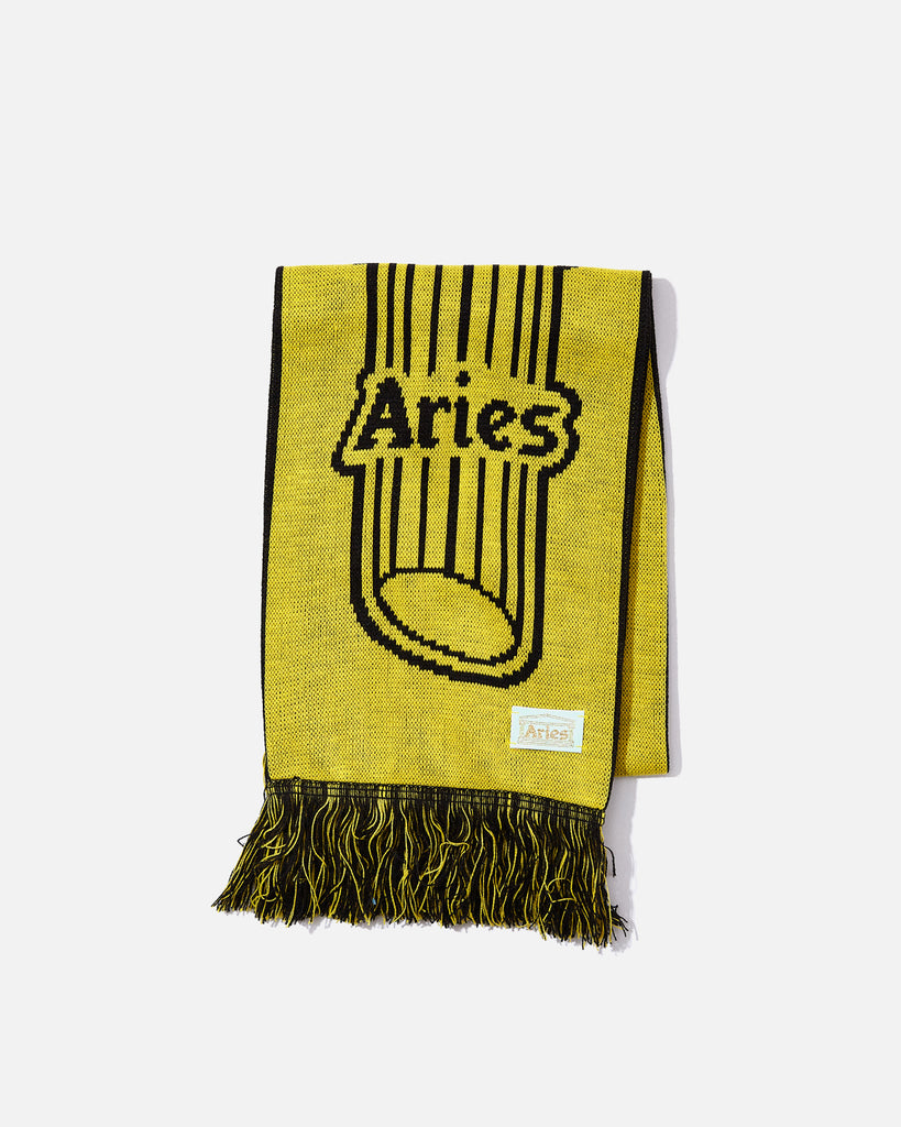 Arise Arise Column Scarf in Black and Yellow blues store www.bluesstore.co