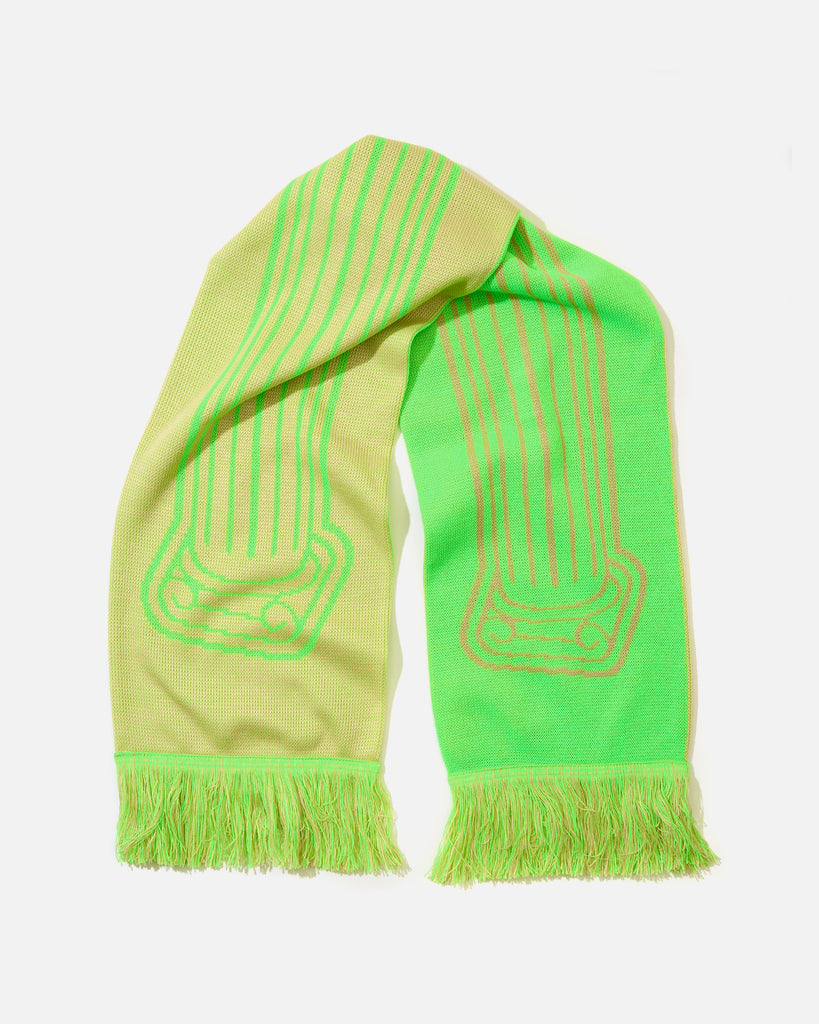 Arise Arise Column Scarf in Fluro Green blues store www.bluesstore.co