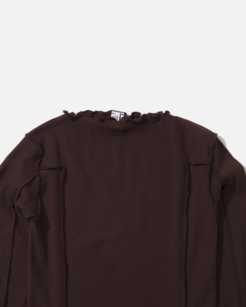 Baserange Omato Longsleeve in Brown from the brands Spring 2023 collection blues store www.bluesstore.co