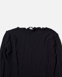 Baserange AW24 Omato Longsleeve in Black blues store www.bluesstore.co