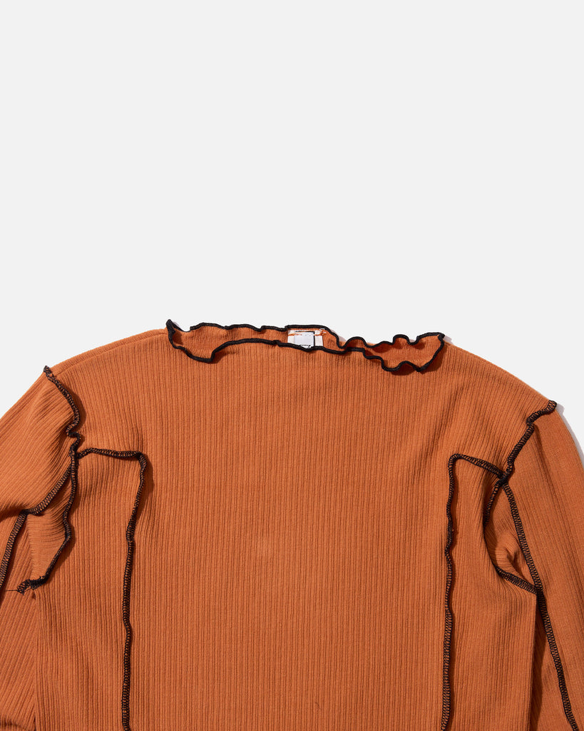 Baserange Omato Longsleeve in Dre Orange blues store www.bluesstore.co