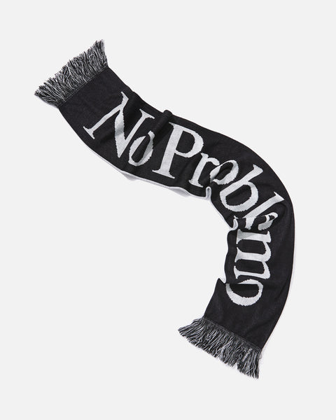 Black No Problemo scarf blues store www.bluesstore.co