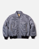 Brain Dead 3D Flight Jacket in Steel blues store www.bluesstore.co