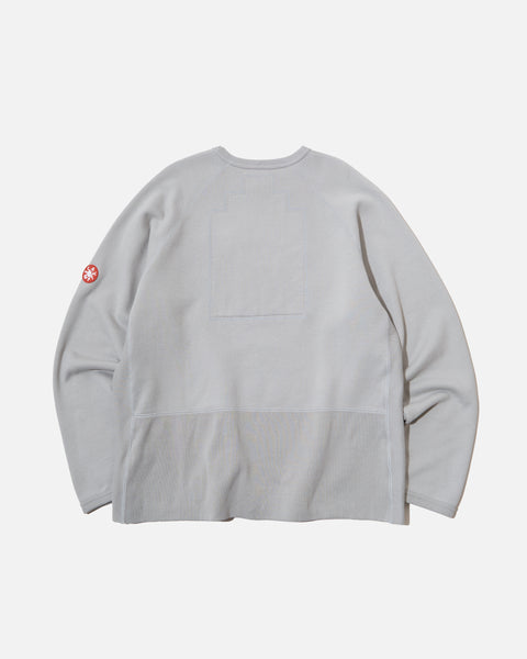 CE Cav Empt Half Panel Rib Crew Neck in Khaki blues store www.bluesstore.co