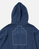 CE cav empt Neck Snap DBL Knit Hoody in Navy blues store www.bluesstore.co