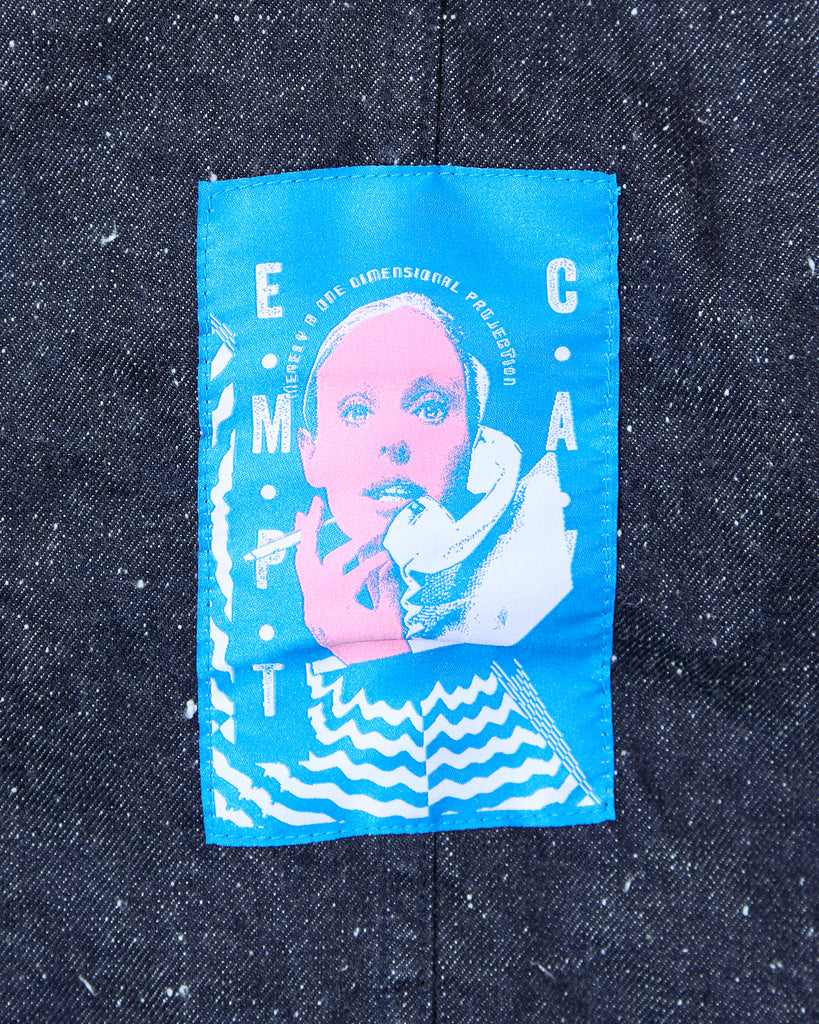 CE cav empt Nep Denim Trucker Jacket in Indigo blues store www.bluesstore.co