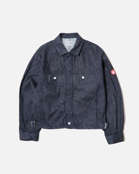 CE cav empt Nep Denim Trucker Jacket in Indigo blues store www.bluesstore.co