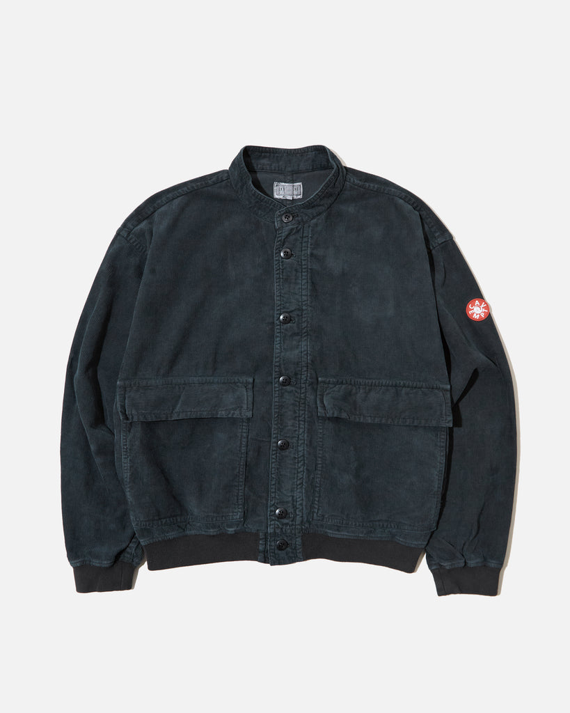 CE cav empt Overdye Cord Button Jacket in Charcoal blues store www.bluesstore.co