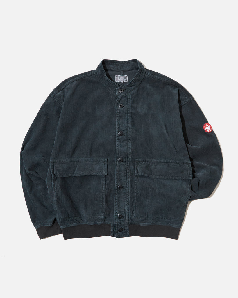 CE cav empt Overdye Cord Button Jacket in Charcoal blues store www.bluesstore.co