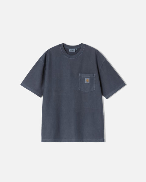 Carhartt WIP S/S Loose Pocket T-Shirt in Dark Navy blues store one www.bluesstore.co