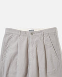 Cav Empt Brushed Soft Cotton One Tuck Pants in Grey blues store www.bluesstore.co
