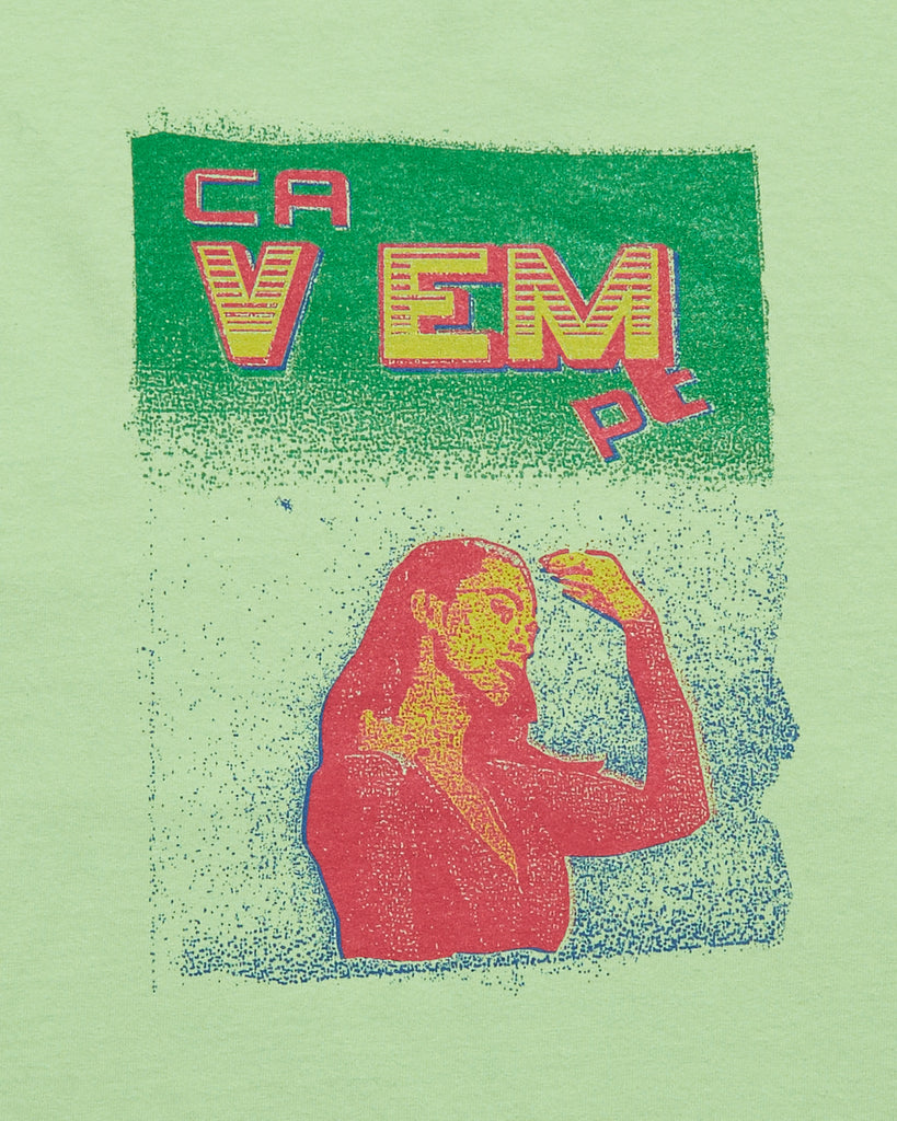 Cav Empt V EM T-shirt in Lime blues store www.bluesstore.co