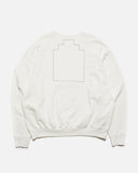Cav Empt Washed MD Nothing Crew Neck in White blues store www.bluesstore.co