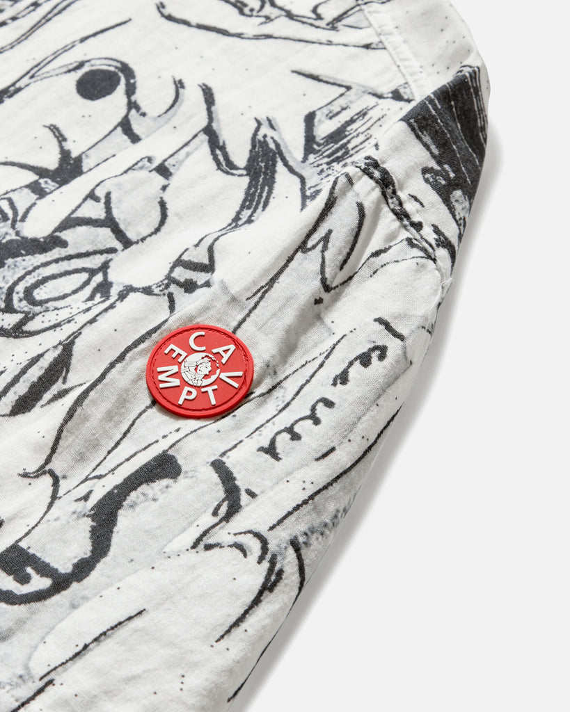 Cav Empt ECPL Short Sleeve Shirt in White blues store www.bluesstore.co