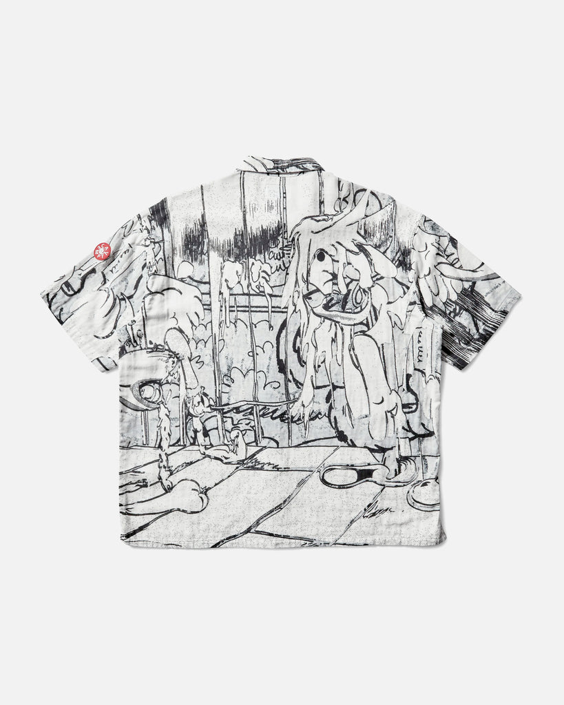 Cav Empt ECPL Short Sleeve Shirt in White blues store www.bluesstore.co