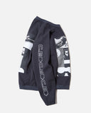 Cav Empt MD P2P Raglan Long Sleeve T-shirt in Charcoal blues store www.bluesstore.co