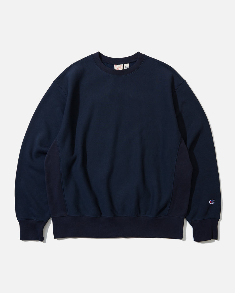 Champion Reverse Weave Crewneck in Navy blues store www.bluesstore.co