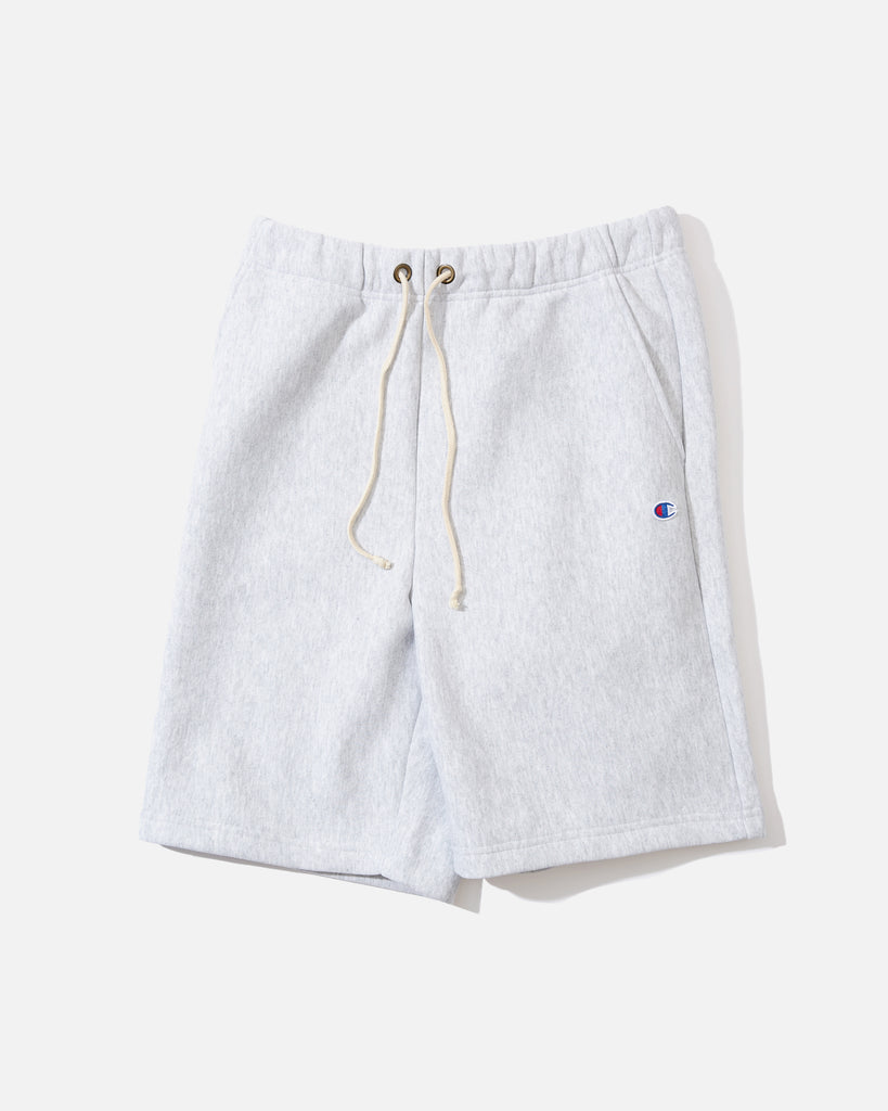 Champion Reverse Weave Sweat Shorts in Grey blues store www.bluesstore.co