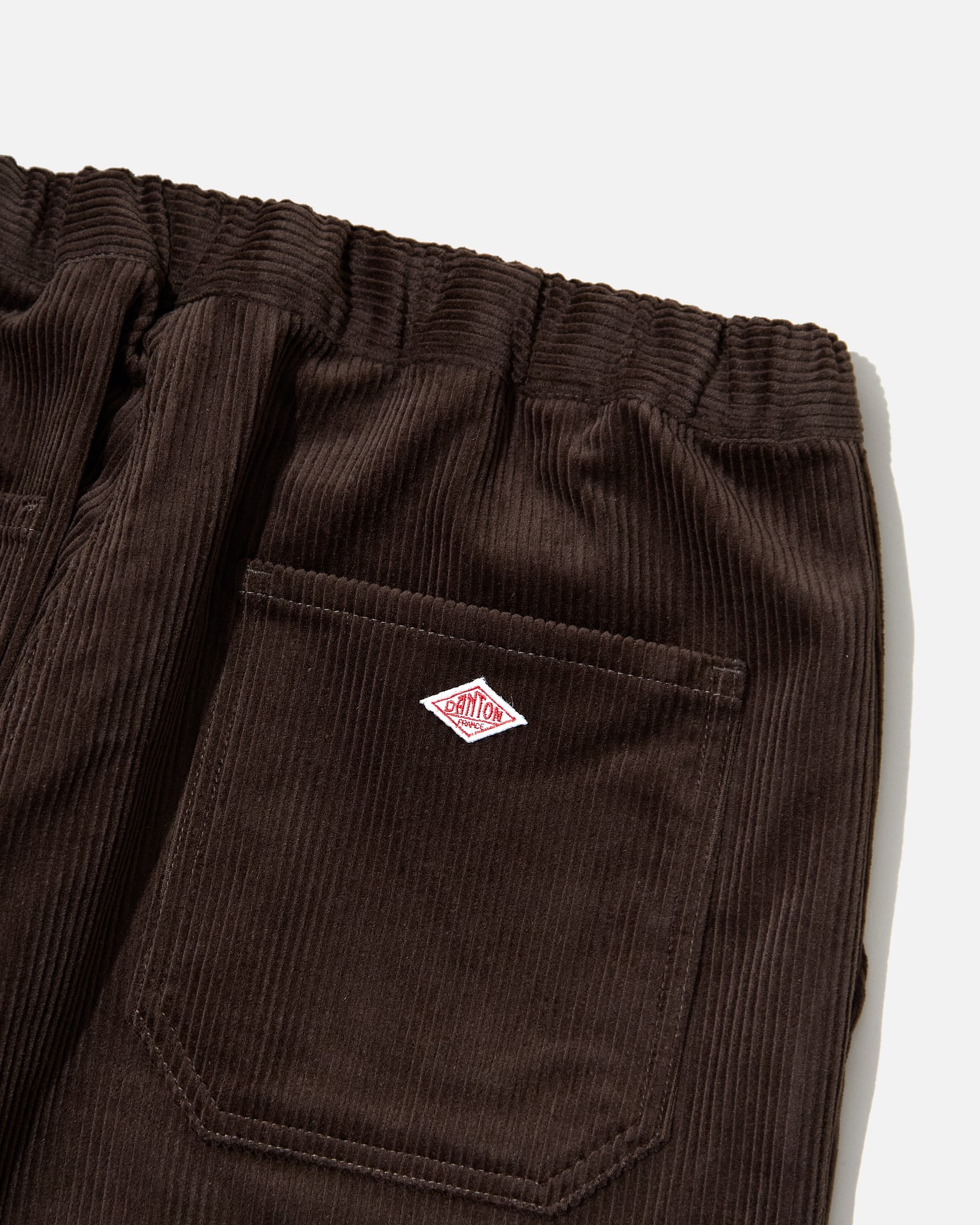 Danton Corduroy Easy Pants in Brown | Blues Store