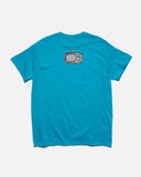 Dear Skating USA #1 T-shirt in Tropical Blue blues store www.bluesstore.co