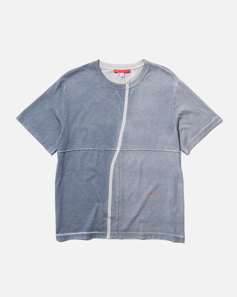 Eckhaus Latta Lapped Tee in Smog blues store www.bluesstore.co