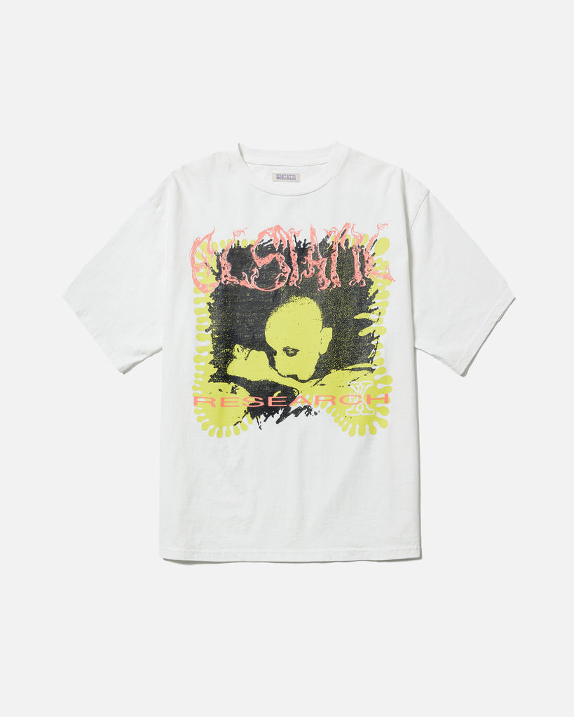 Ecstatic Research Unlucky in Love T-shirt in White blues store one www.bluesstore.co