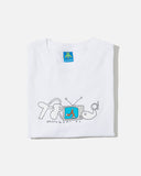 Frog Skateboards Television t-shirt in white blues store www.bluesstore.co
