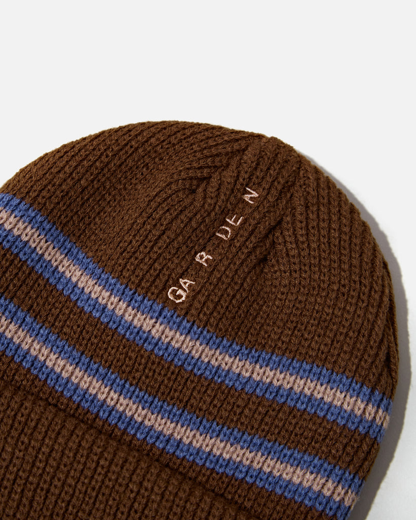 Garden Billy Beanie in Brown blues store www.bluesstore.co