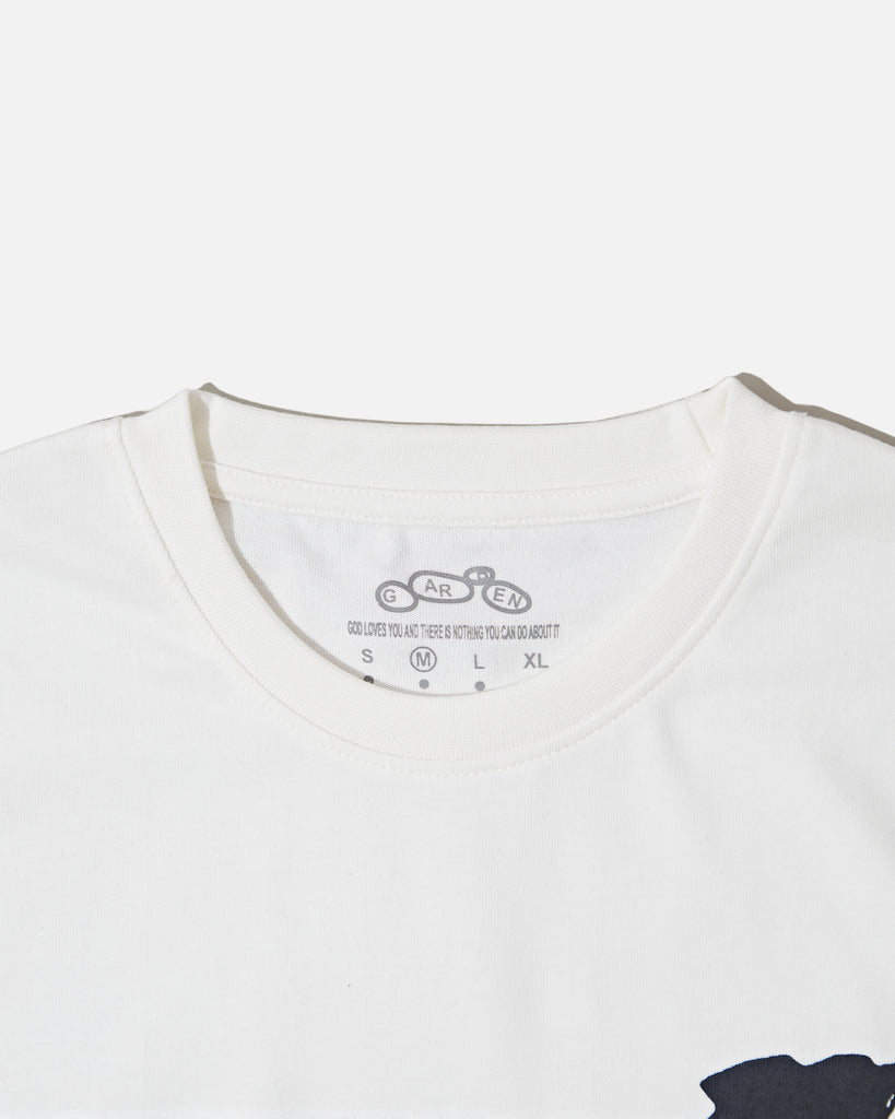 Garden Duel T-Shirt in White blues store www.bluesstore.co