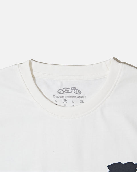 Garden Duel T-Shirt in White blues store www.bluesstore.co