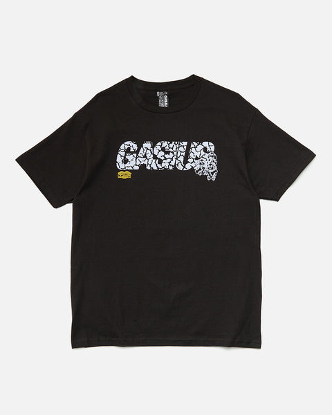 Gasius Cracked out Puppies T-shirt in black from the brands 30th Anniversary collection blues store www.bluesstore.co