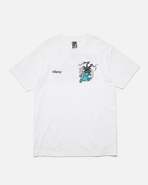Gasius Running Wild T-shirt in white from the brands 30th Anniversary collection blues store www.bluesstore.co