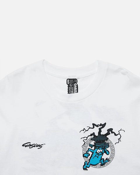 Gasius Running Wild T-shirt in white from the brands 30th Anniversary collection blues store www.bluesstore.co