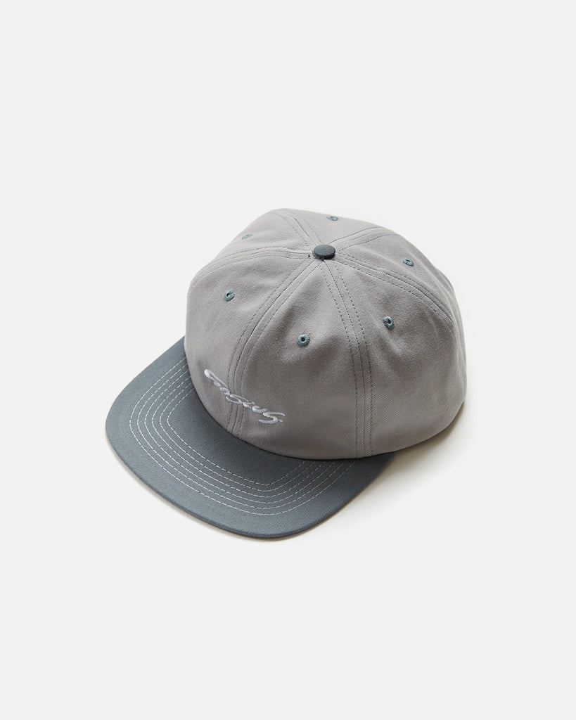 Gasius Logo cap in grey from the brands 30th Anniversary collection blues store www.bluesstore.co