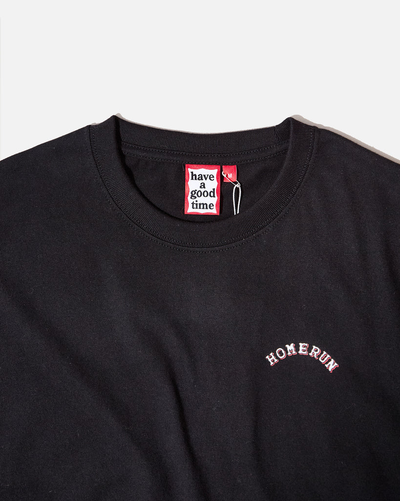 HOMERUN x have a good time Alligator Station L/S Tee in Black blues store www.bluesstore.co
