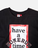 HOMERUN x have a good time S/S tee in black blues store www.bluesstore.co