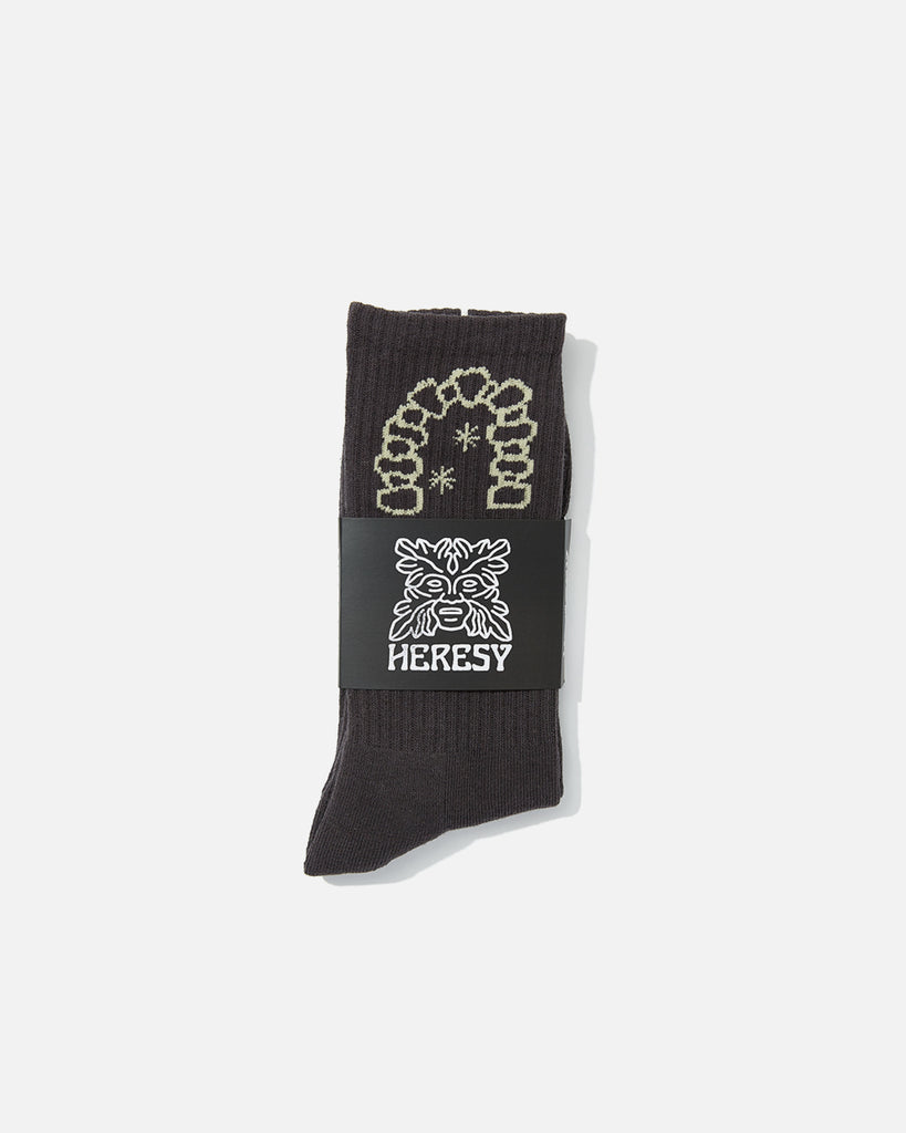 Heresy Arch Socks in Black blues store www.bluesstore.co